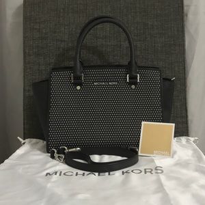 MICHAEL By Michael Kors Studded Selma